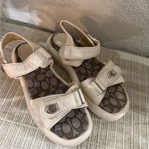 Coach chunky sandals